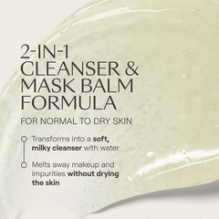 Weleda Skin Food 2-In-1 Cleanser & Mask - 2.5 fl oz: Vegan, Non-Toxic, Gluten-Free, Rosemary & Chamomile Scents