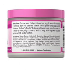 Nature's Truth Collagen Cream | 4 oz