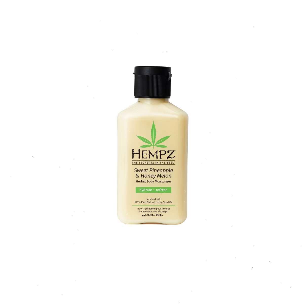 Hempz Moisturizing Body Lotion - Travel-Size - Sweet Pineapple & Honey Melon - 2.25 fl oz
