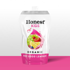 Honest Kids Berry Berry Good Lemonade Organic Juice Drinks - 8pk/6.75 fl oz Pouches