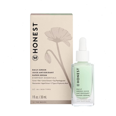 Honest Beauty Daily Green Juice Antioxidant Super Facial Serum - Travel Size - 1 fl oz